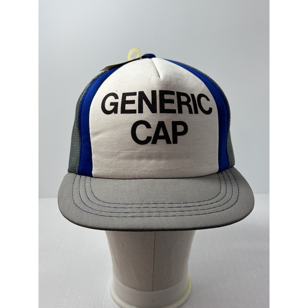 Vintage Generic Cap Meshback Snapback Adjustable Trucker YoungAn Hat W/ Tags